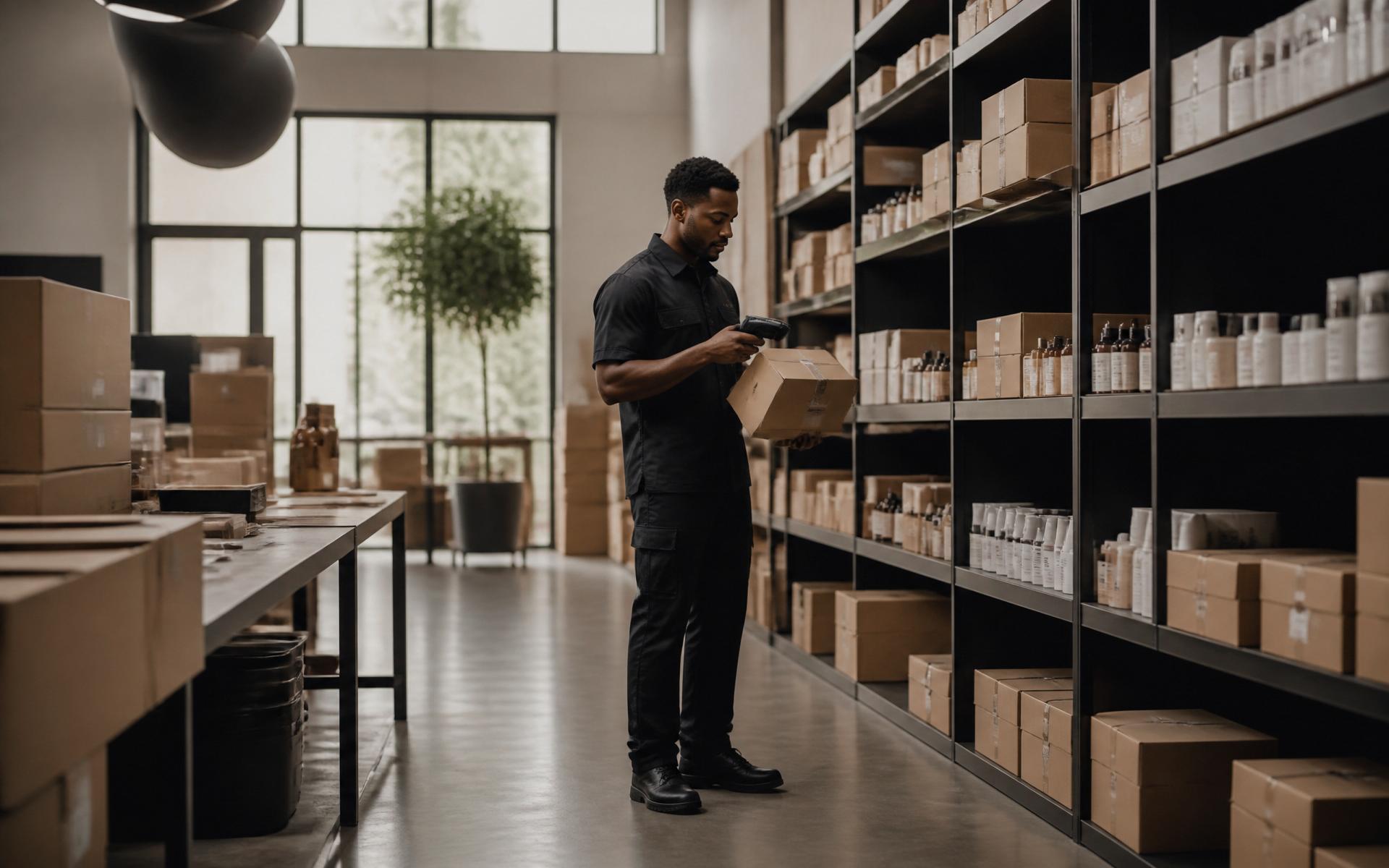 Modern eCommerce fulfillment warehouse