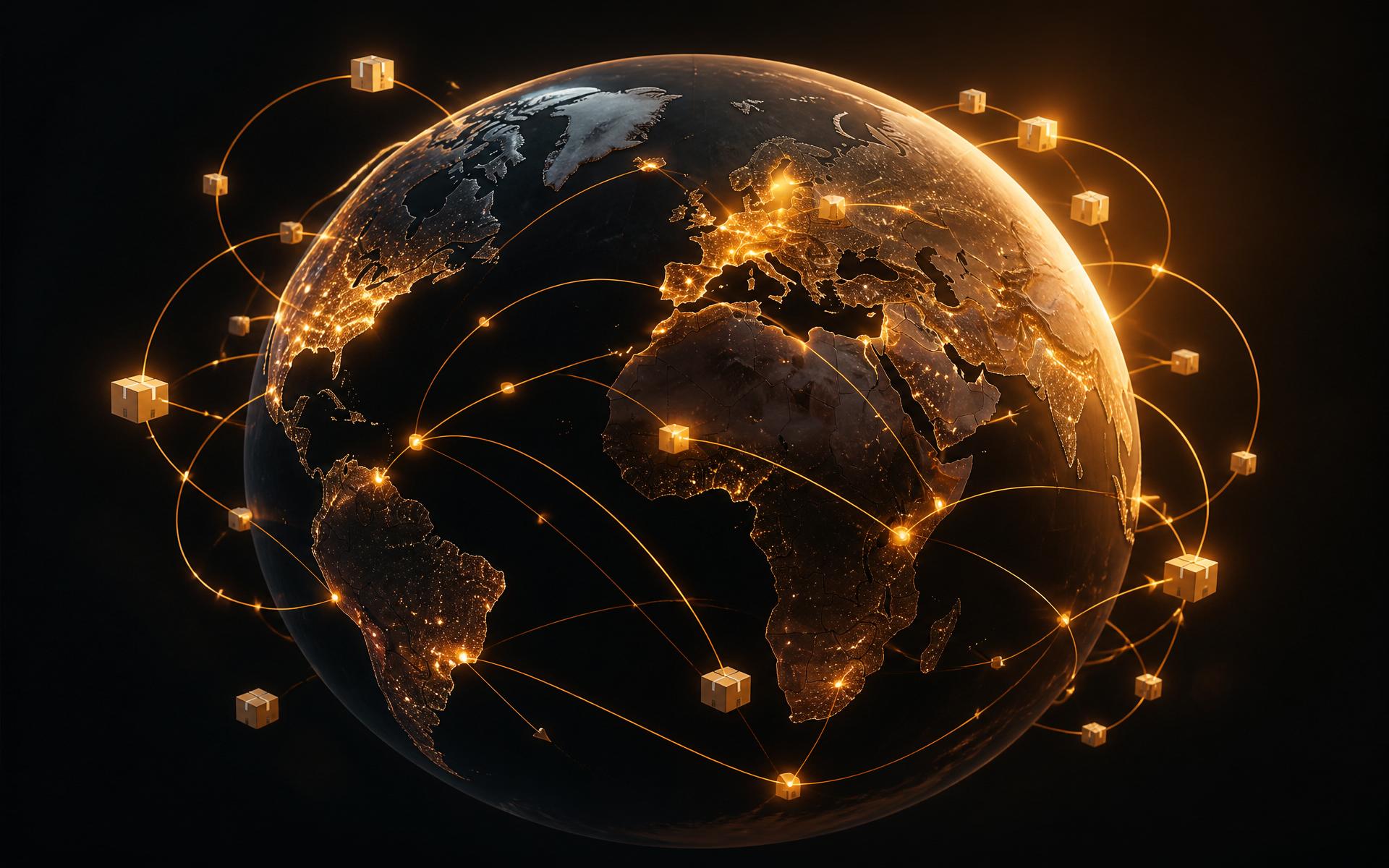Global eCommerce distribution network with connected marketplaces